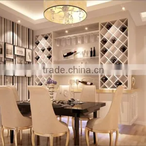 European Modern Wooden Wine Cabinet thumbnail-3