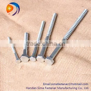 Best Quality DIN 571 Hex Head Lag Screw Galvanized thumbnail-1