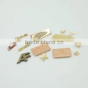 Personalised Metal Accessories Clothing Metal Lapel Pins Garment Labels thumbnail-3