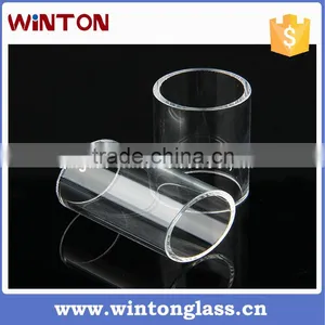 Factory Price Clear Cutting Short Tube With Polishing End Quartz Tube thumbnail-4