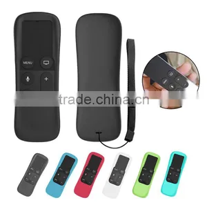 Factory PROMOTION no MOQ Transparent Dustproof Silicone TV Controller Protective Cover for 4th Apple Siri Remote Case Skin thumbnail-1