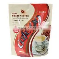12oz Black Coffee Bag With Zipper and Valve thumbnail-1