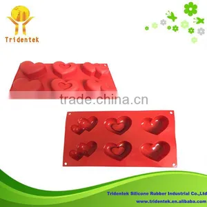 New Arrival Cake Plate Food Grade Silicon Mould Maker For Valentine's Day thumbnail-4