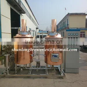 Copper Brewery Eqipment With CE Certificate for Restaurant thumbnail-1