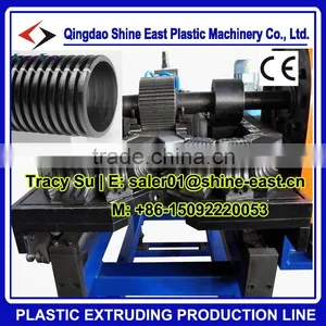 PVC Plastic Drain Pipe Machine / Washing Machine Plastic Flexable Hose Machine / Closestool Pipe Making Machine thumbnail-3