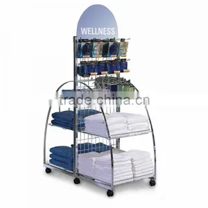 2016 Custom Bath Products Display Stand,3 Layer Metal Display Rack thumbnail-1