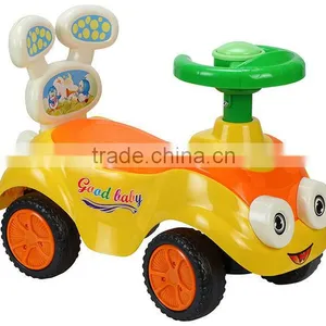 New Hot Sale New 4 Wheels Kids Plastic Car Slide Scooter Carrier Ride on Car Q01-1 thumbnail-2