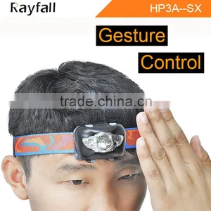 Led Light Sensor Powerful Headlamp With Custom Elastic Bands thumbnail-1