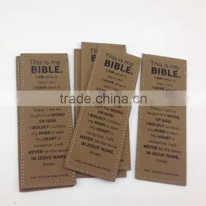 Leather Printing Logo Bookmark thumbnail-3