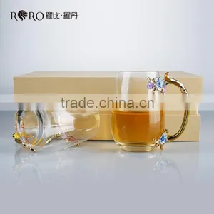 RORO Glass Water Cup Craft Pewter Craft Home /household Decoration World Brand thumbnail-1