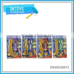 Plastic Material Weapon Toy Spring Kife Type 4 Design and 4 Color Mix thumbnail-1