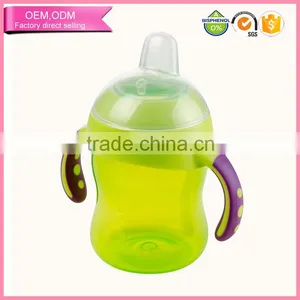 Fashional Design 240ml Children Water Bottle Baby Plastic Bottle for Kids Training Drink thumbnail-1