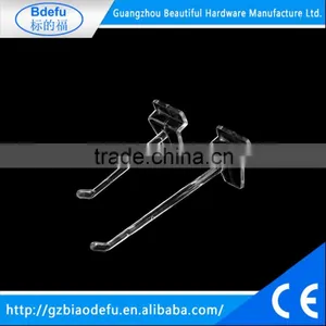 Wholesale Clear Acrylic Slatwall Hooks thumbnail-1