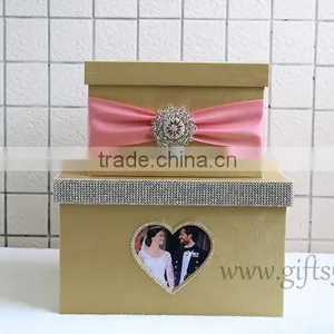 Personalized Card Box Wedding With Photo Frame thumbnail-1