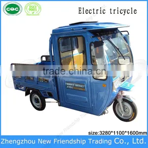 High Power Half Enclosed 3 Wheel Moto Tricycle thumbnail-4