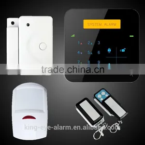 Smart Touch Keypad CE Approved 850/900/1800/1900MHz Intelligent Gsm Home Alarm System thumbnail-3