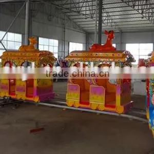 Amusement Kids Mini Ride on Train and Track Elephant Track Train Amusement Park Train Rides for Sale thumbnail-4