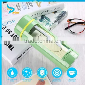 2015 Bpa Free Subzero Milk 300 ML Color Glass Water Bottle With Silicone Sleeve thumbnail-1