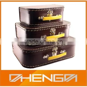 Hot Quality Customized Made Fancy Suitcase Paper Bag (ZD2014-M014) thumbnail-1