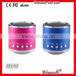 Cylindrical Portable Mini Speaker,enjoy Music Mini Speaker MN01 thumbnail-1