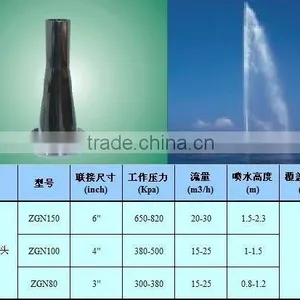 Stainless Steel Upright Water Fountain Jet Nozzles thumbnail-2