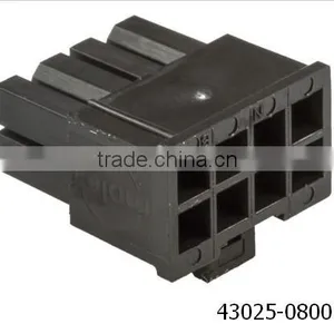 Molex 3.0mm Pitch 8 Pin 43025 Series 43025-0800 Dual Row Wire to Board Wire to Wire Connector thumbnail-2