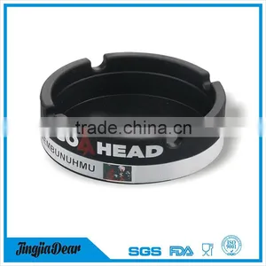 High Quality Round Silicone Ashtray , Personalized Silicone Pocket Ashtray thumbnail-2