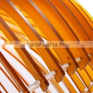 Acrylic Shade Different Color Dark Brown Cheap Pendant Lighting thumbnail-5