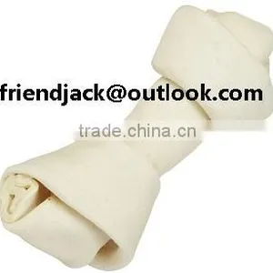 Pressed Cowhide Made Chewing Bone thumbnail-1