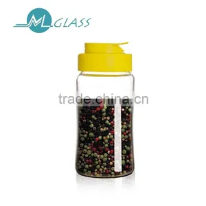 Wholesale Glass Jar Glass Bottle With Food-safe Silicone Lid High Borosilicate Glassware N6261 thumbnail-1