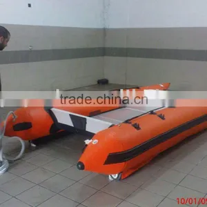 Inflatable Speed Aluminum Floor Boat thumbnail-1