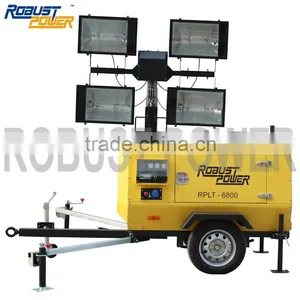 8kW Diesel Mobile Lighting Tower thumbnail-1