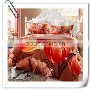 100% Polyester Fabric 2016 Bright Colors Flowers Fabric Brushed Soft Fabric of China thumbnail-1
