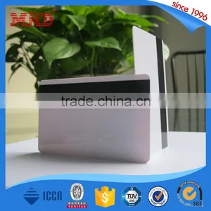 MDP149 Hi-Co Blank PVC Magnetic Stripe Card With 3 Track Printable By Plastic Card Printer thumbnail-2