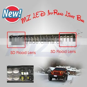 China Supplier NEW LED off Road Lights 5D Flood Lens High Power MZ-02-120W-Combo SUV CE IP67 RoHS AU US CA Hot Market Light Bars thumbnail-1