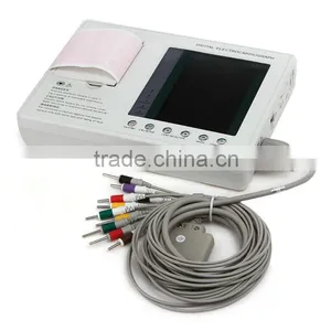 Digital 3-channel Color Electrocardiograph ECG EKG Machine With Low Price thumbnail-5
