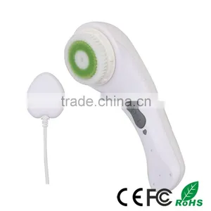 Factory Wholesale Ultrasonic Waterproof Sonic Wireless Recharge Portable Electric Face Cleanser thumbnail-4