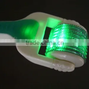 2.0mm Derma Rolling System With Hair Restoration Blue Red LED Light 0.3mm thumbnail-1
