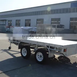 Galvanized Flat Trailer thumbnail-2