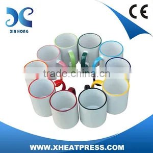 AA Grade 11oz Rim Color Sublimation Mug for Heat Transfer thumbnail-1