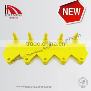 Livestock Ear Tag for Sheep /goat / Pig in Yellow 32*32 mm thumbnail-2