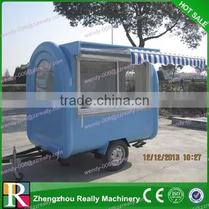 Hand Push Food Cart for Sale/food Trailer/mobile Food Van thumbnail-1