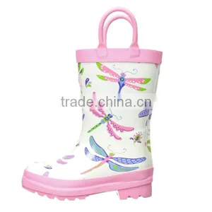 Girls Dragonfly Printed Rain Boot thumbnail-4