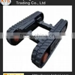 Steel Rubber Track Undercarriage / Crawler Undercarriage Spare Part / Rubber Steel Track Chassis From 0.5Ton to 120Ton thumbnail-6