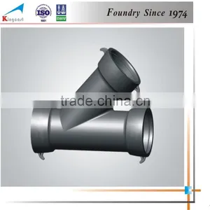 Industry Best Selling Custom Cast Iron 45 Degree Pipe Fitting Lateral Tee thumbnail-3