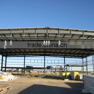 JDCC-Fiber Glass Steel Structure Workshop Building thumbnail-1