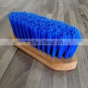 HORSE BRUSH HORSE GROOMING HORSE BRUSH EQUESTRIAN HORSE BRUSH DANDY BRUSH HORSE BRUSH,HORSE BRUSH,6-1/2",STIFF BRISTLES,WOODEN thumbnail-2