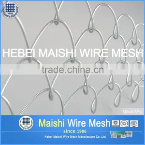 PVC Coated and Galvanized 50mm Opening 2.5mm Chain Link Fence thumbnail-4
