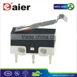 Mini Micro Switch With Arc Lever 1A 250V,KW10-Z3P thumbnail-1