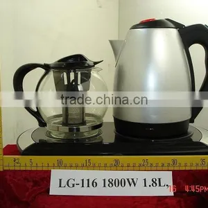 Electric Kettle With Teapot Set LG-116 thumbnail-1